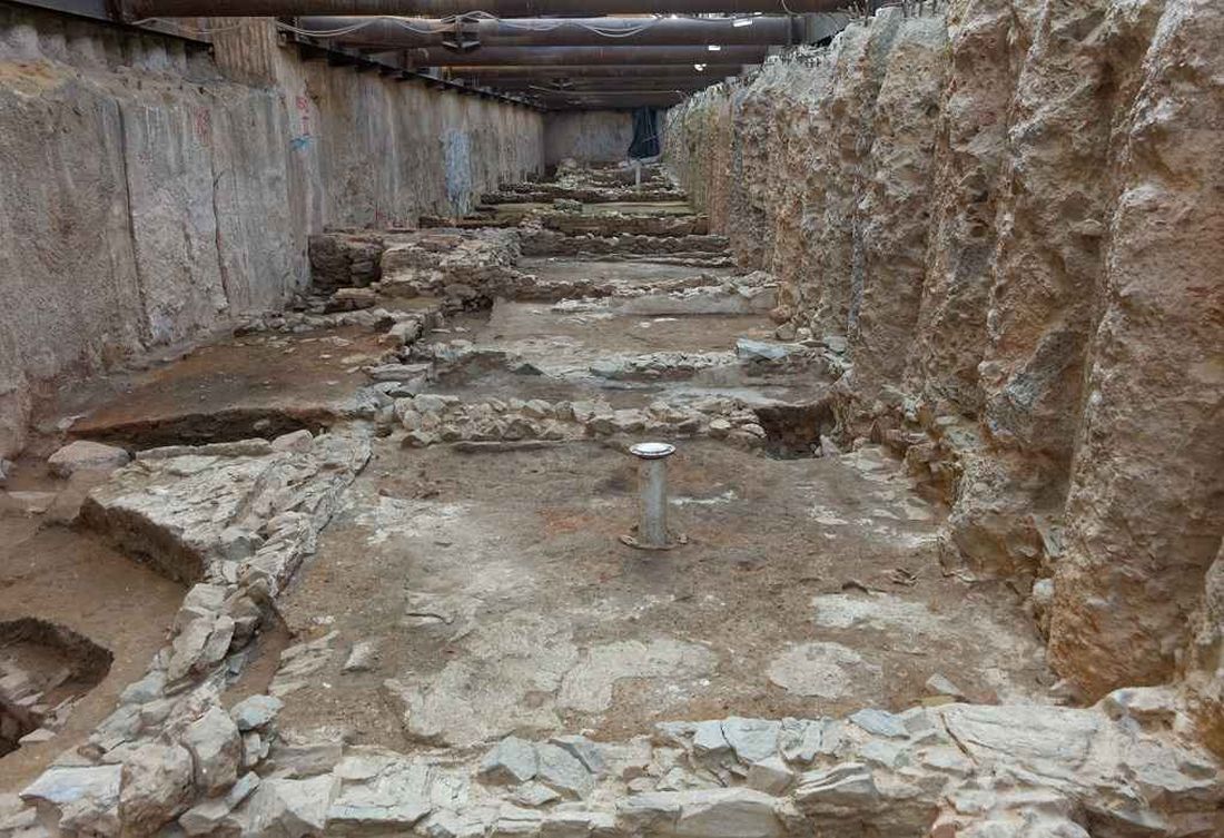 Μετρό Θεσσαλονίκης ανασκαφές