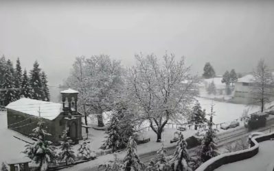 Στα λευκά “στολίστηκε” το Μέτσοβο – Εντυπωσιακό βίντεο με την χιονισμένη περιοχή