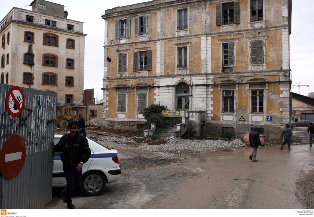 Μύλοι Αλλατίνη Θεσσαλονίκη ιστορικό συγκρότημα κτίριο