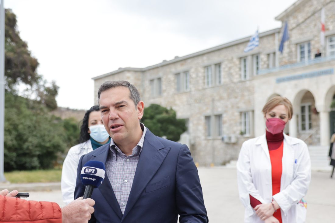 Αλέξης Τσίπρας επίσκεψη Παίδων Πεντέλης