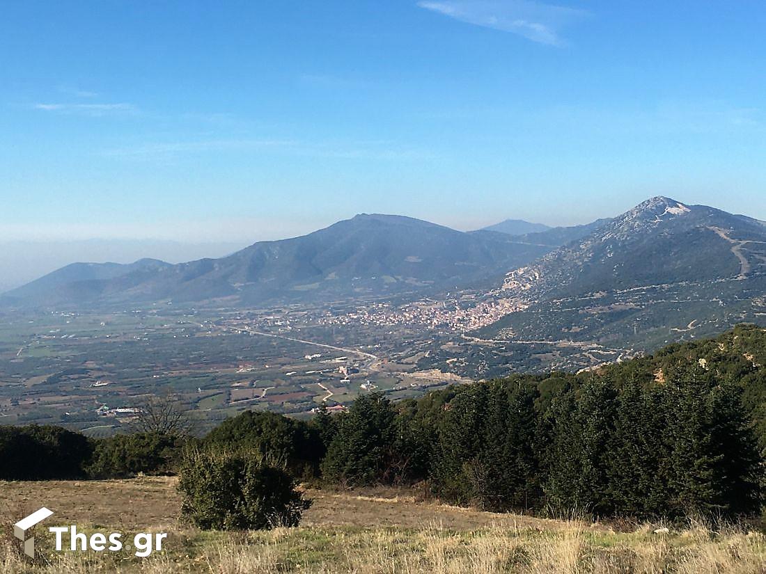 Βάβδος ορεινό χωριό Χαλκιδική ελληνικά χωριά δήμος Πολυγύρου θέα