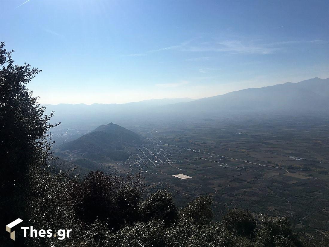 Κεφαλάρι Δράμας χωριό Δράμα νερά Ανω Κεφαλάρι βουνό θέα