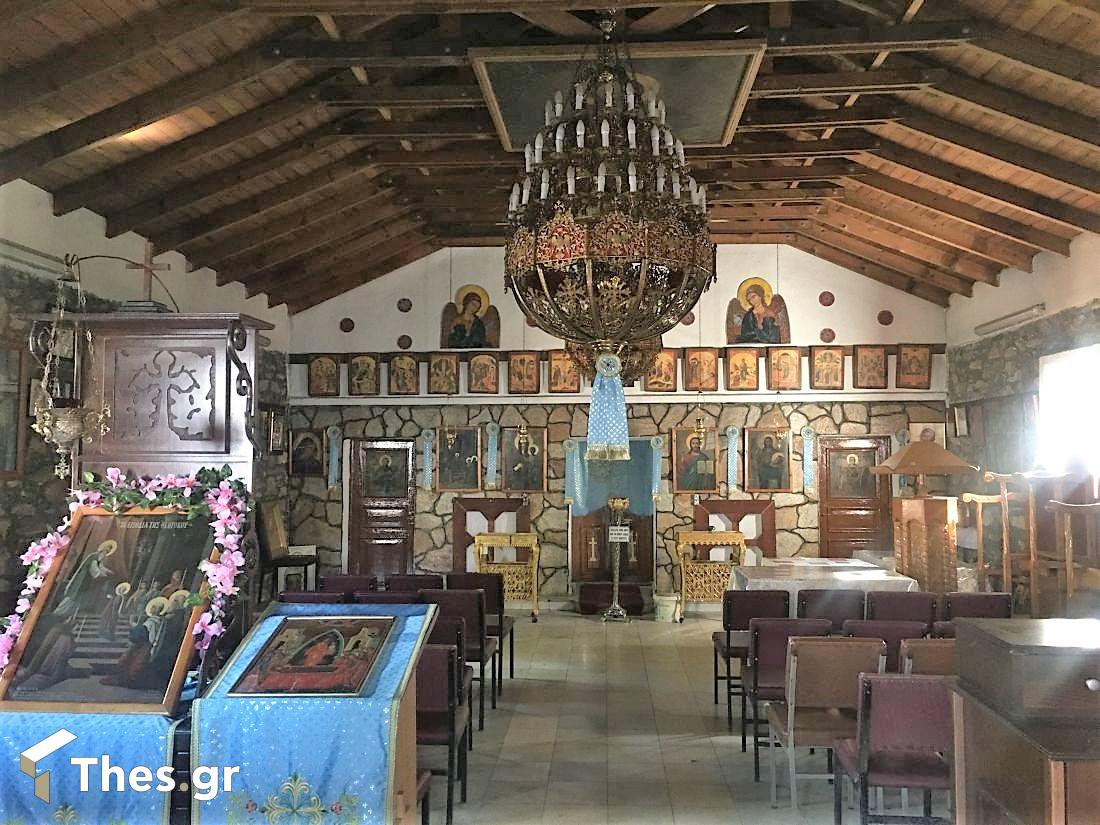 Κεφαλάρι Δράμας Δράμα χωριό σταυρός Παναγία ξωκλήσι θέα