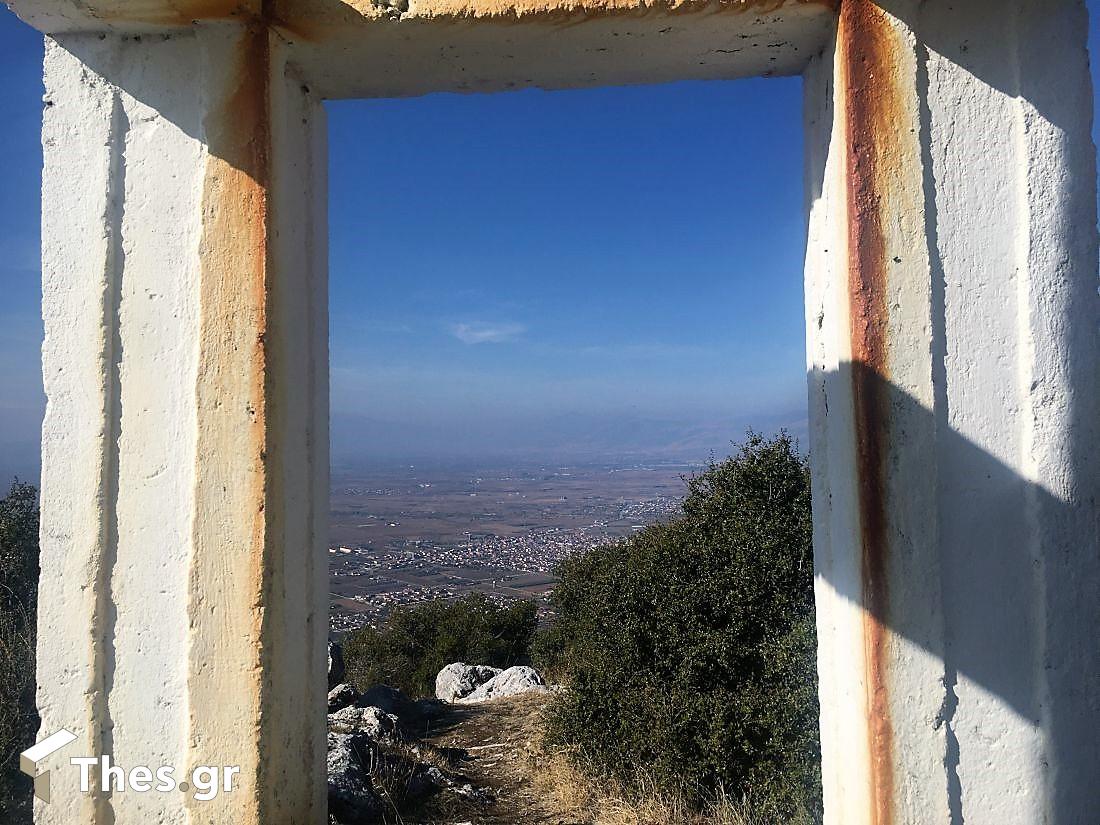 Κεφαλάρι Δράμας Δράμα χωριό σταυρός Παναγία ξωκλήσι θέα