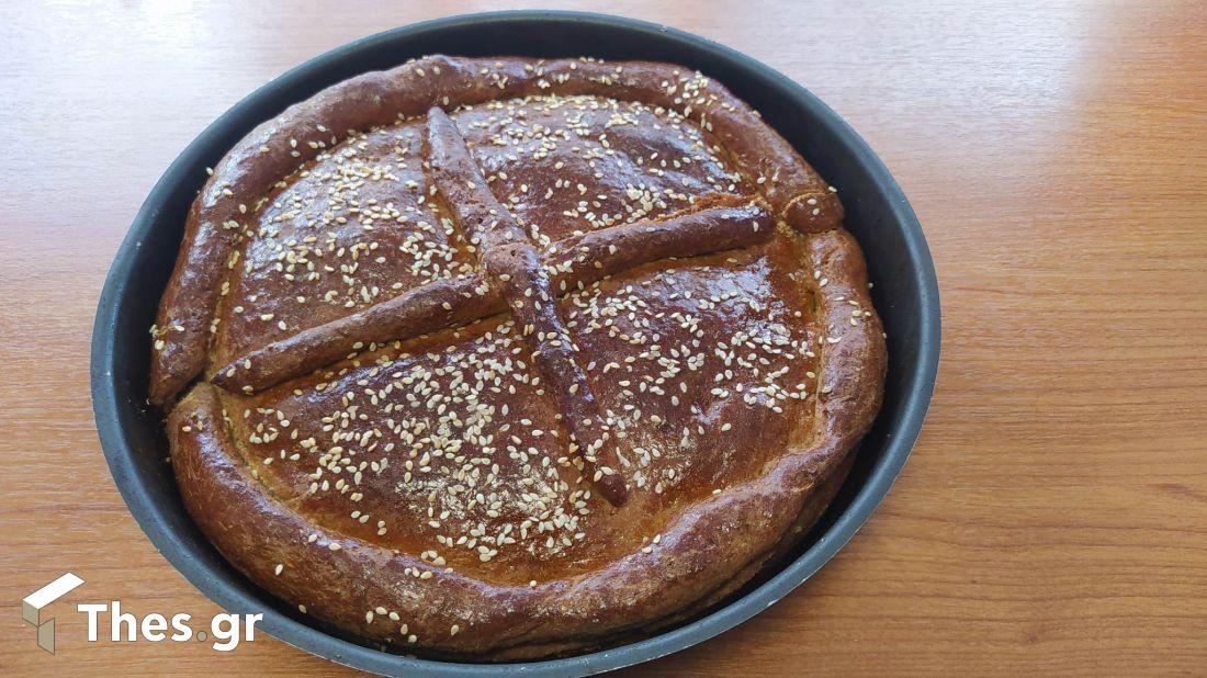 Χριστόψωμο συνταγή πίτα