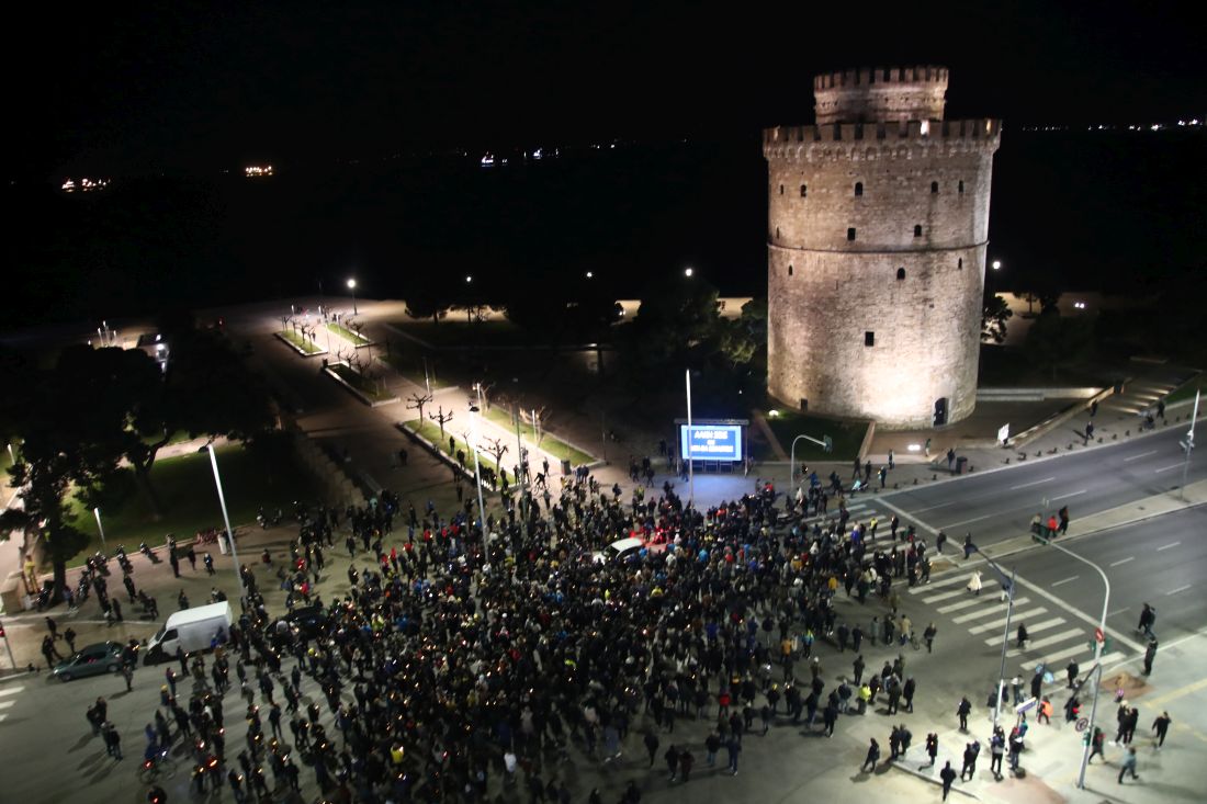 Αλκης Καμπανός σιωπηρή πορεία