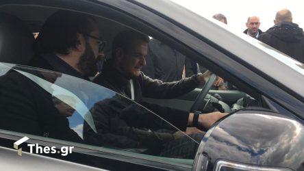 Κοζάνη: Ο Μητσοτάκης οδήγησε όχημα υδρογόνου (ΒΙΝΤΕΟ & ΦΩΤΟ)