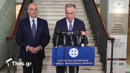 Καλαφάτης: «Βοηθάμε την Τουρκία γιατί έτσι αντιλαμβανόμαστε ότι οφείλουν να συμπεριφέρονται οι γείτονες» (ΦΩΤΟ)