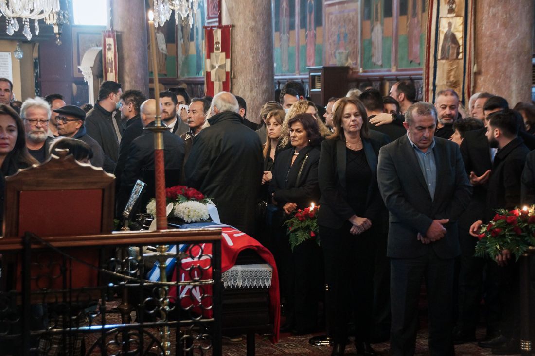 Νεκτάριος Σαντορινιός κηδεία ΣΥΡΙΖΑ