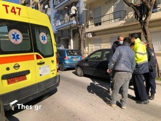 Θεσσαλονίκη: Οδηγός μηχανής τραυματίστηκε σε τροχαίο στη Λεωφόρο Στρατού