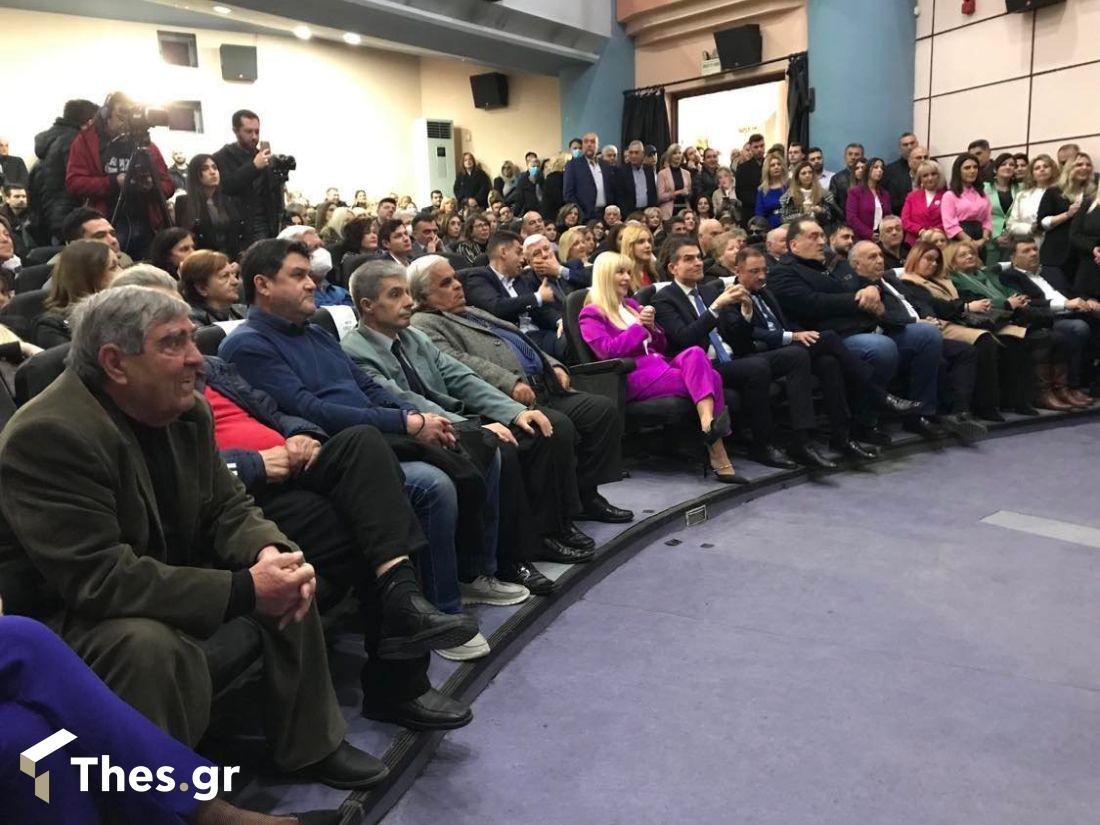 Μαρία Μανούκα Υποψήφια Δήμαρχος Κορδελιού Ευόσμου παρουσίαση υποψηφίων εκδήλωση