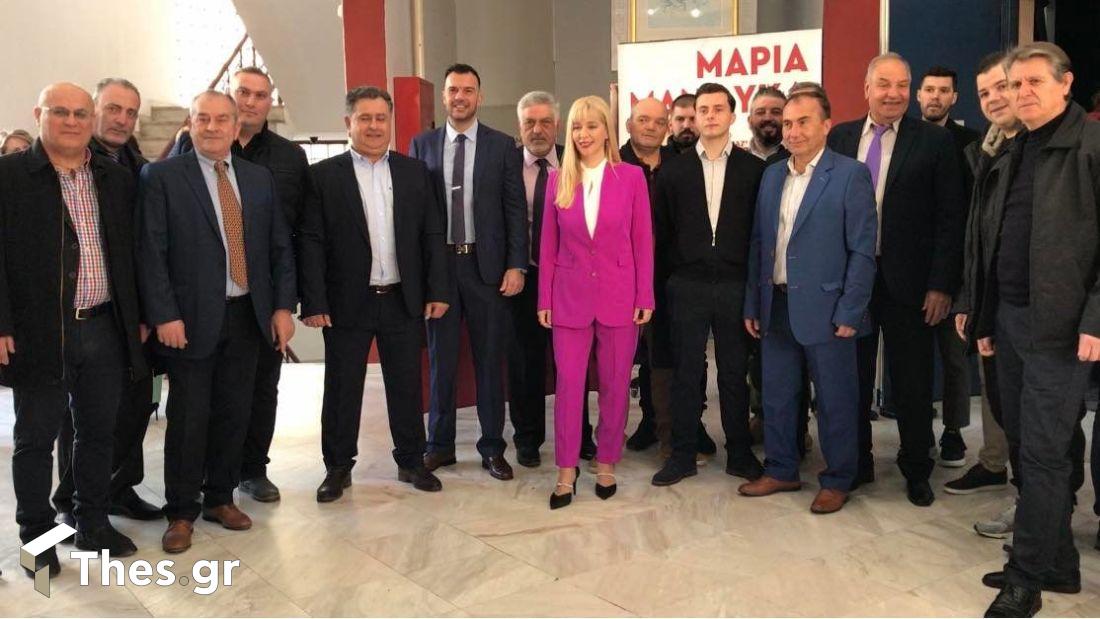 Μαρία Μανούκα Υποψήφια Δήμαρχος Κορδελιού Ευόσμου παρουσίαση υποψηφίων εκδήλωση