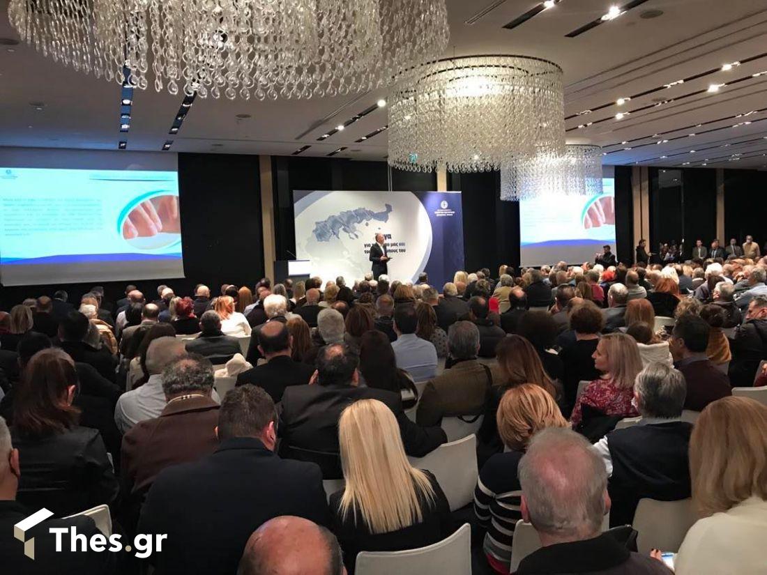 Σταύρος Καλαφάτης Υφυπουργός Εσωτερικών Αρμόδιος για θέματα Μακεδονίας - Θράκης εκδήλωση