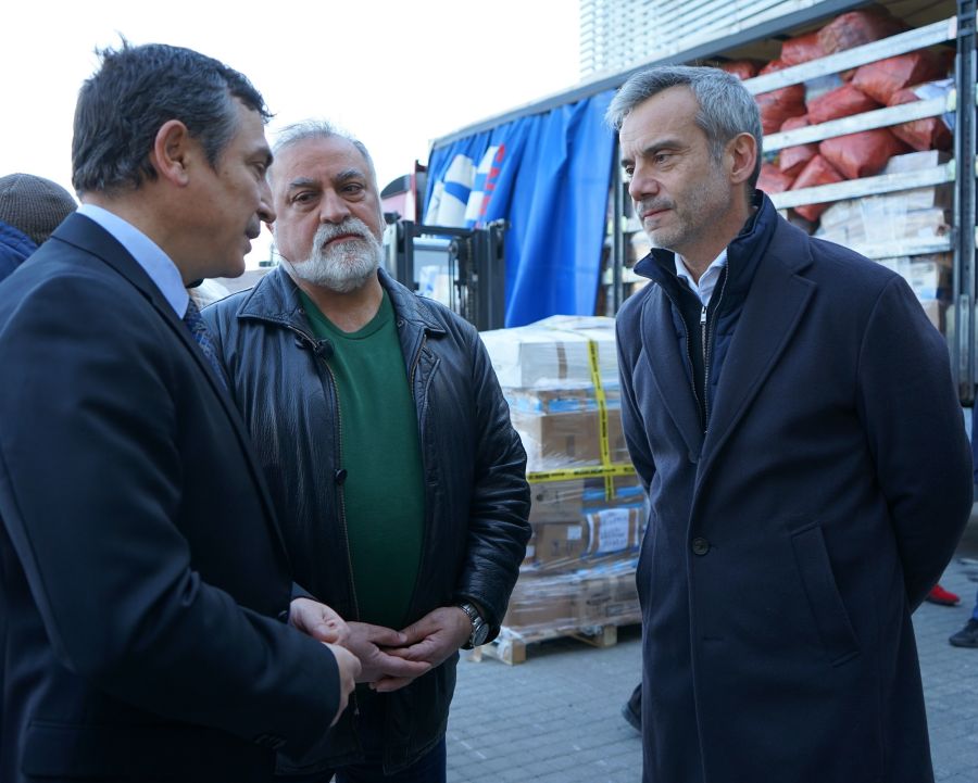 Ανθρωπιστική βοήθεια σε Τουρκία από Θεσσαλονίκη  