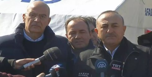 Τσαβούσογλου: “Με την Ελλάδα ανοίξαμε νέα σελίδα μετά τον σεισμό”