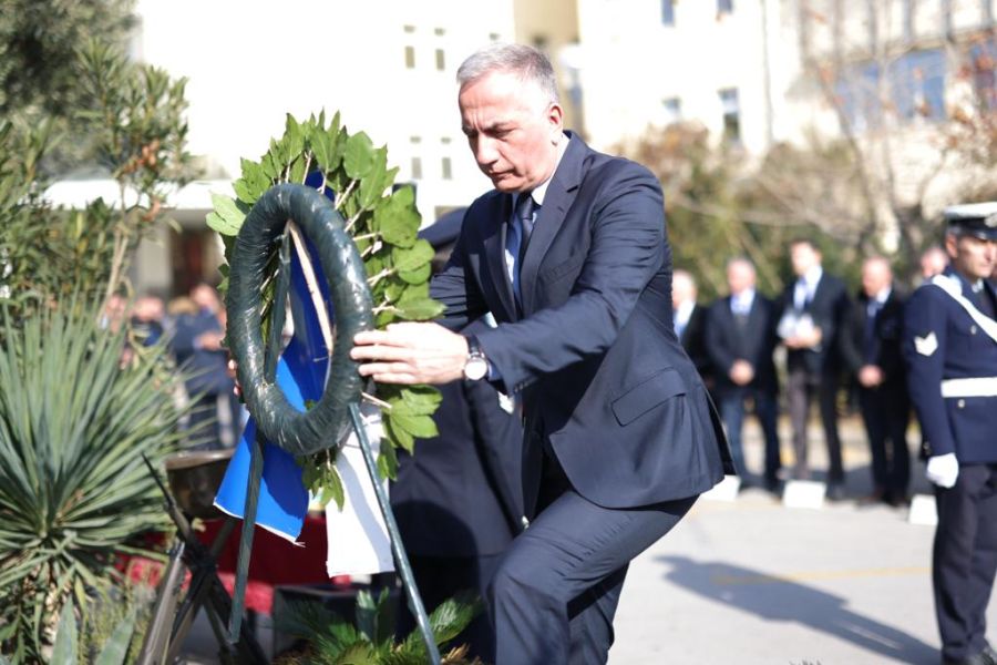 Καλαφάτης δέησε στη μνήμη των πεσόντων Αστυνομικών  