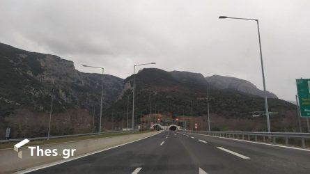 Εθνική οδός Αθηνών - Θεσσαλονίκης τούνελ Τέμπη