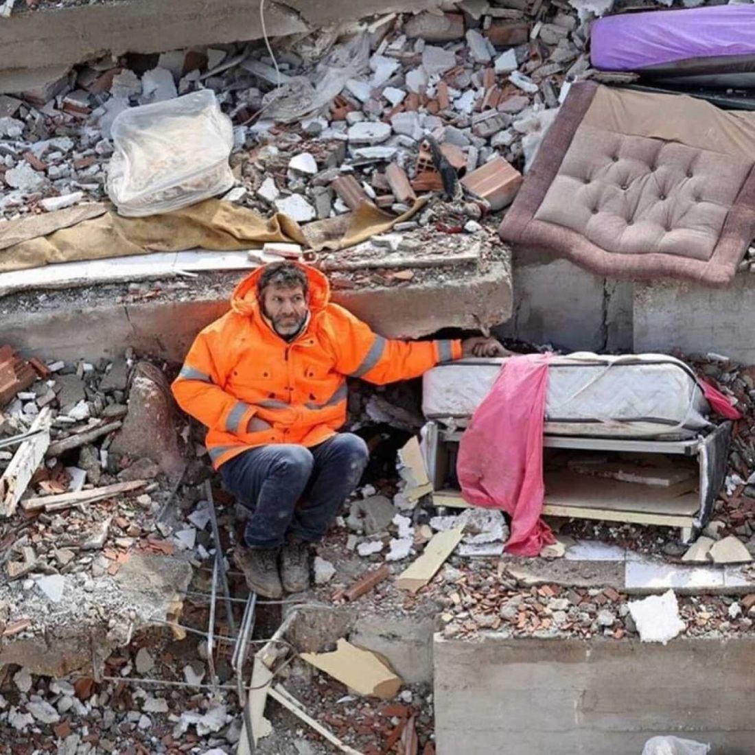 σεισμός Τουρκία πατέρας κόρη συντρίμμια