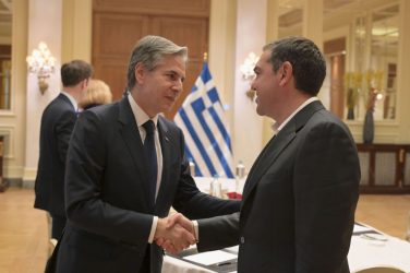 Τσίπρας σε Μπλίνκεν: “Οι ΗΠΑ να στηρίξουν το διάλογο με την Τουρκία με δύο σαφείς κόκκινες γραμμές” (ΦΩΤΟ)