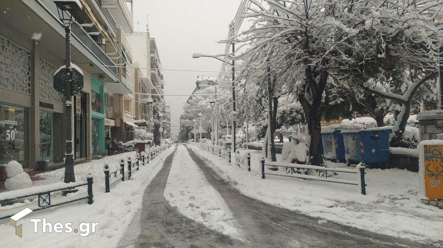 Βόλος χιόνια καιρός κακοκαιρία 