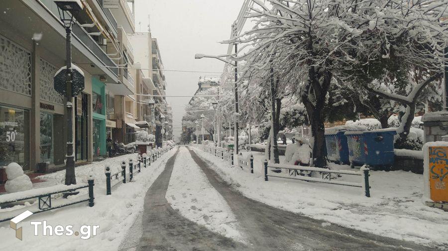 Βόλος χιόνια καιρός κακοκαιρία