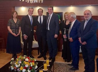 Στην Κύπρο ο Κωνσταντίνος Ζέρβας για την ορκωμοσία του νέου προέδρου Νίκου Χριστοδουλίδη (ΦΩΤΟ)