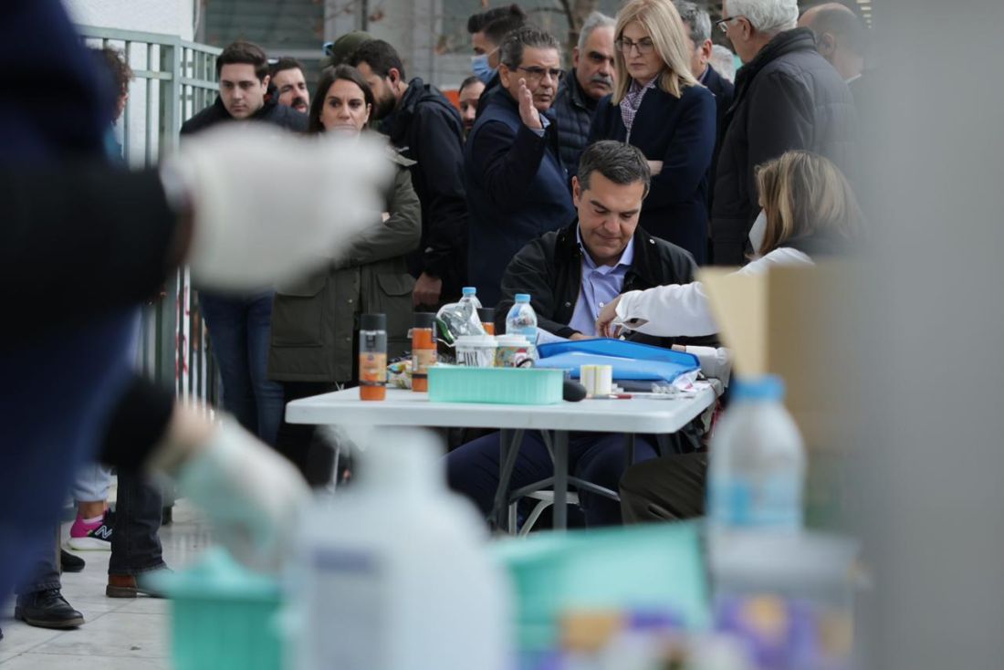 Τέμπη Λάρισα δυστύχημα τρένα τραγωδία Αλέξης Τσίπρας