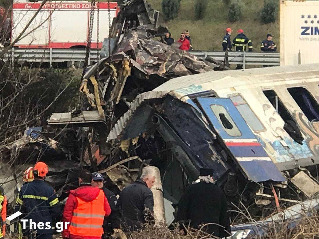 Τέμπη Λάρισα δυστύχημα τρένα τραγωδία