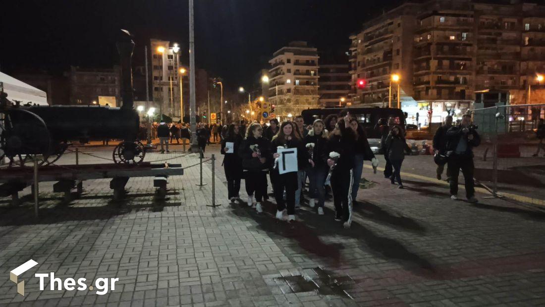Θεσσαλονίκη διαμαρτυρία τραγωδία Τέμπη