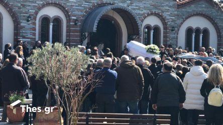 Θεσσαλονίκη: Αβάσταχτος πόνος στο “ύστατο χαίρε” στους Ευάγγελο και Παναγιώτη Μπουρνάζη (ΒΙΝΤΕΟ & ΦΩΤΟ)