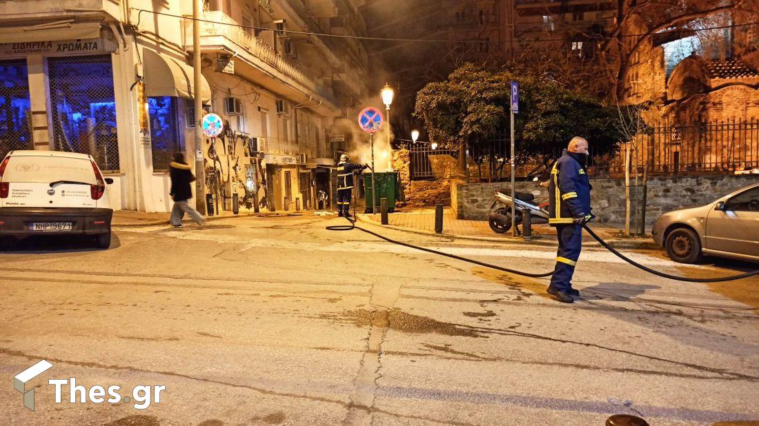 επεισόδια Θεσσαλονίκη Tέμπη