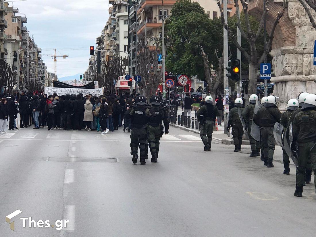 πορεία Θεσσαλονίκη Τέμπη