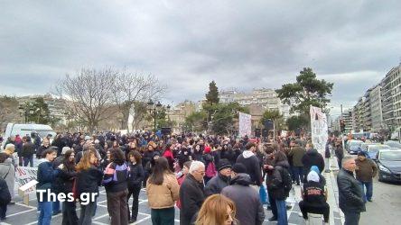 Θεσσαλονίκη συγκέντρωση Τέμπη