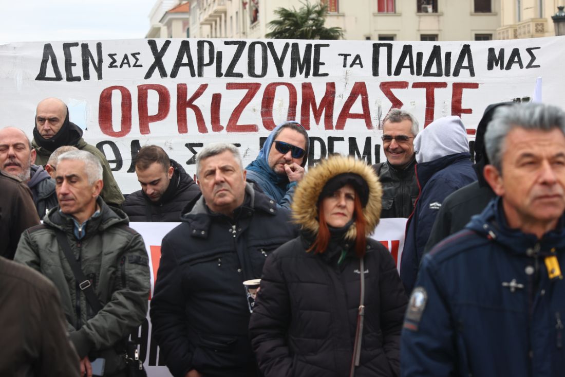 Τέμπη Θεσσαλονίκη πορεία συλλαλητήριο 