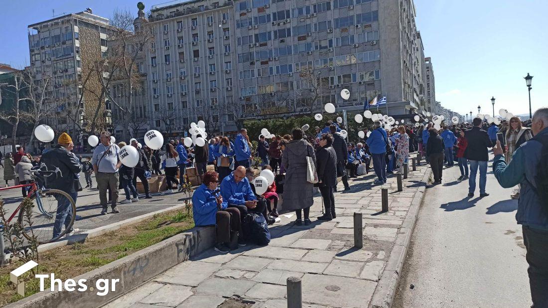 “Ποτέ ξανά”: Σιωπηλή πορεία μνήμης για τα θύματα του Ολοκαυτώματος Θεσσαλονίκη