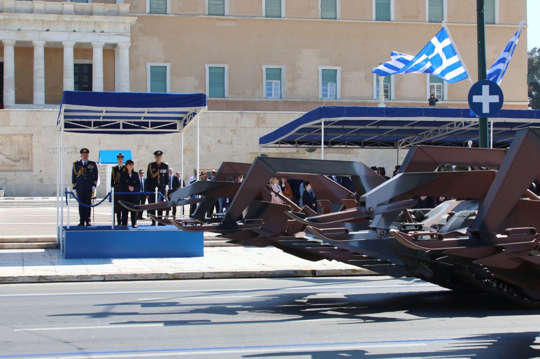 στρατιωτική παρέλαση 25η Μαρτίου Αθήνα