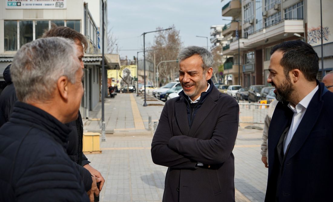 δήμος Θεσσαλονίκης έργα ανάπλασης Ζέρβας