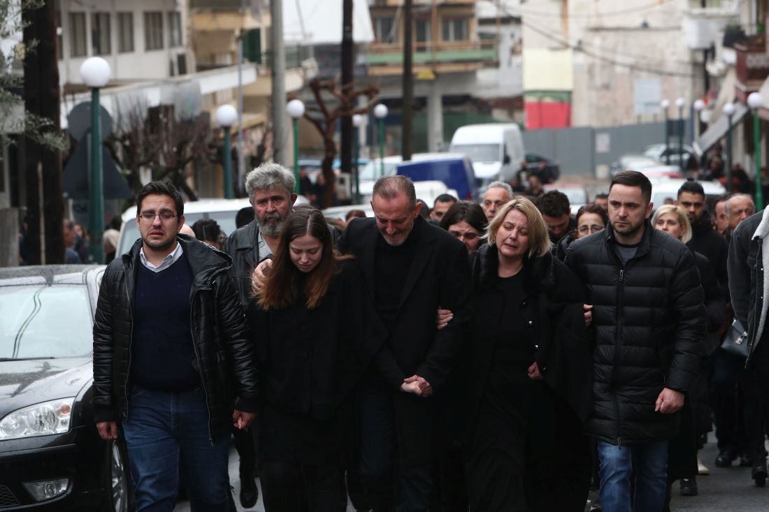 τραγωδία Τέμπη κηδεία Ιφιγένειας Γιαννιτσά