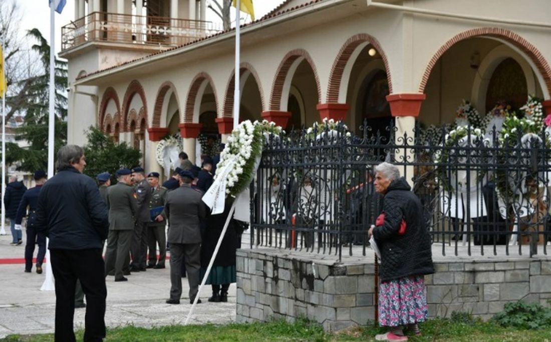 Τραγωδία στα Τέμπη - Λάρισα κηδεία της 21χρονης Κλαούντια
