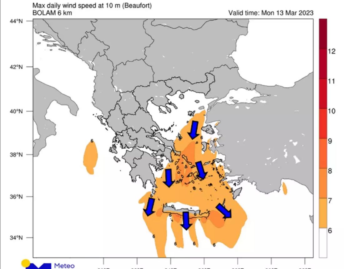 πίνακας μέτεο