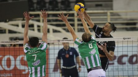 Volley League: Πρώτο βήμα για πρόκριση στον τελικό έκανε ο ΠΑΟΚ