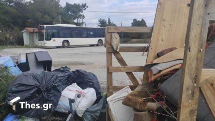 τέρμα αστικών λεωφορείων στο Φίλυρο Θεσσαλονίκης