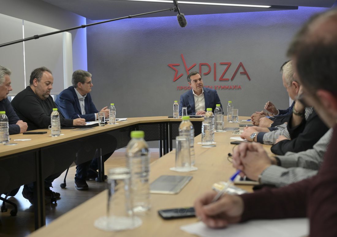 Τσίπρας εργαζόμενοι σιδηρόδρομο συνάντηση