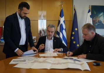 Θεσσαλονίκη: Υπογράφηκε η σύμβαση για τα έργα ανάπλασης στην περιοχή του Ιπποκρατείου (ΦΩΤΟ)