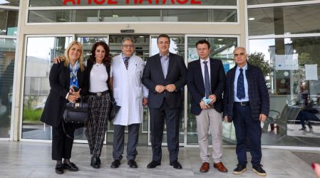 Εγκαινιάστηκε η Καρδιολογική Κλινική του νοσοκομείου “Αγιος Παύλος” (ΦΩΤΟ)
