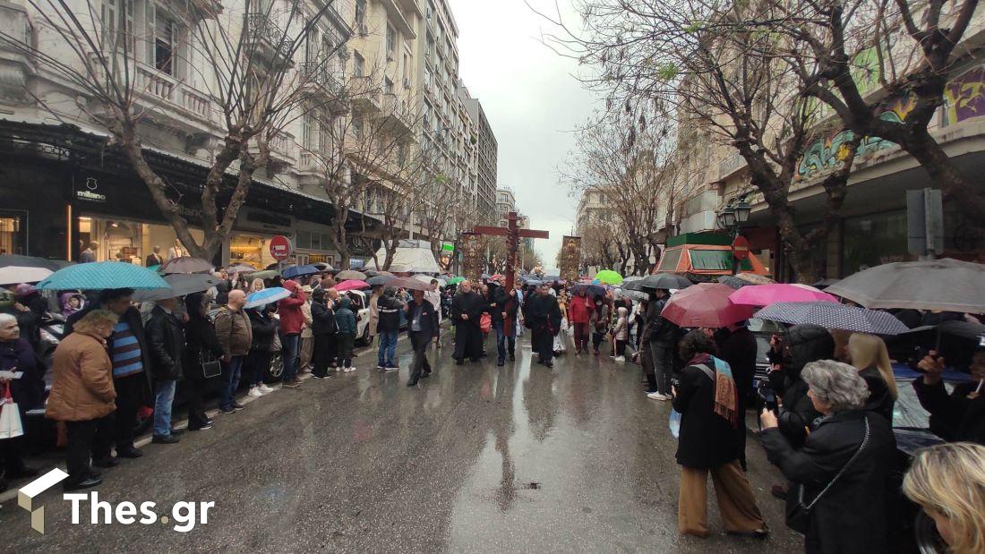 Θεσσαλονίκη περιφορά Επιταφίου Αγίου Μηνά