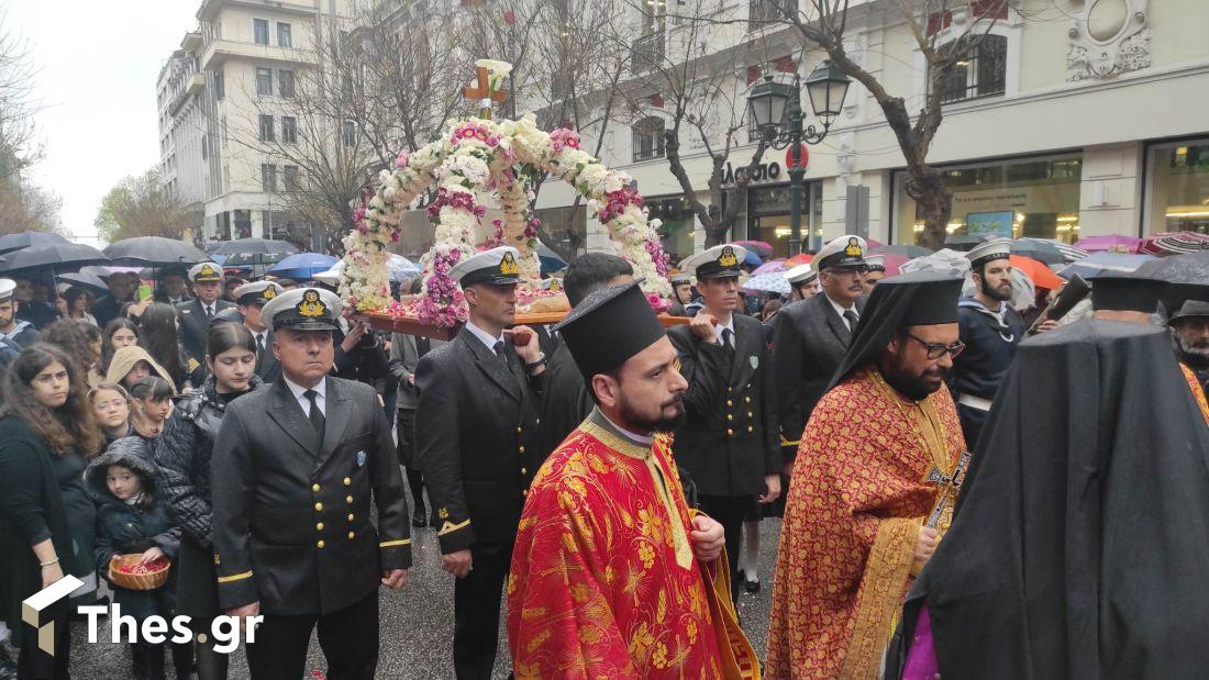 Θεσσαλονίκη περιφορά Επιταφίου Αγίου Μηνά