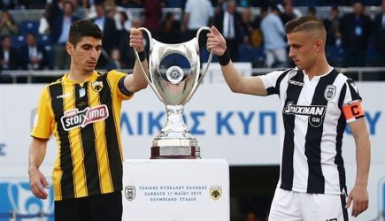 Τελικός Κυπέλλου Ελλάδος: Το… σύνηθες ζευγάρι ΠΑΟΚ-ΑΕΚ, τι δείχνουν τα στατιστικά