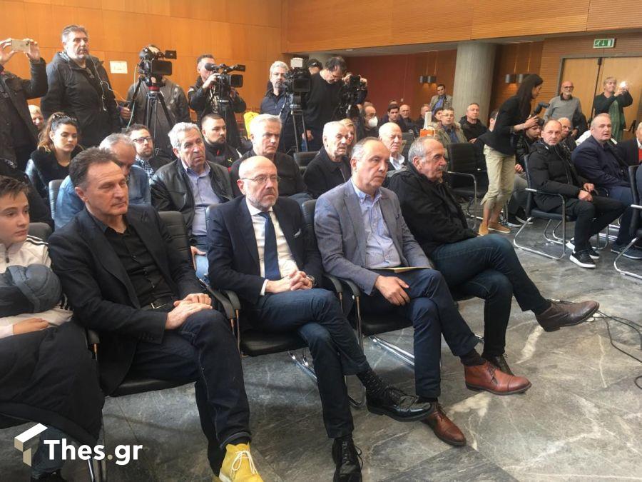 Αλέξης Κούγιας στην παρουσίαση του νέου σχήματος της ΠΑΕ Ηρακλής