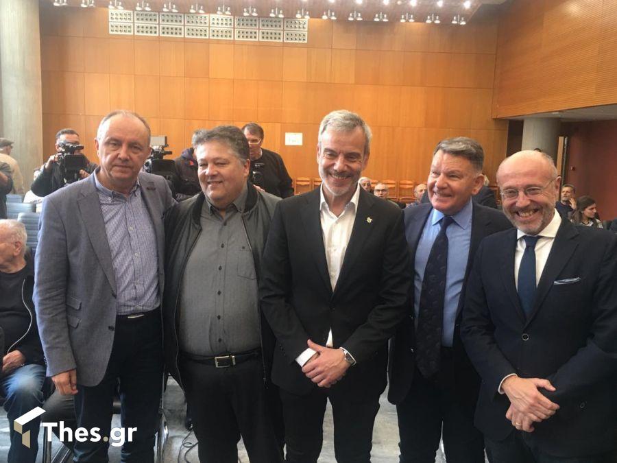Αλέξης Κούγιας στην παρουσίαση του νέου σχήματος της ΠΑΕ Ηρακλής